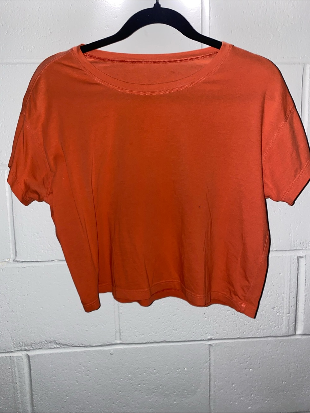 Lululemon Orange Crop